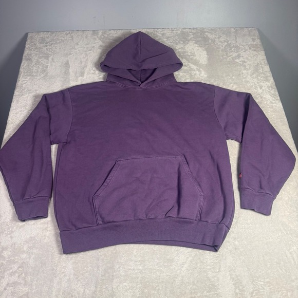 NWOT American Giant Unisex American Vintage Pullover Hoodie XL Washed Purple